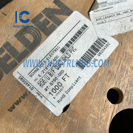 Коаксиальный кабель Schneider 97 5750 000 RG-6 с четырёхслойным экраном RG-6
