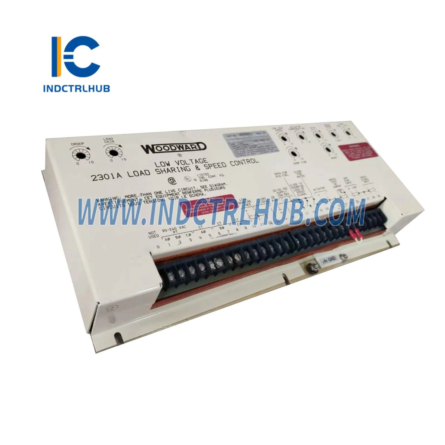 Woodward 9905-068 2301A Control de Compartición de Carga y Velocidad