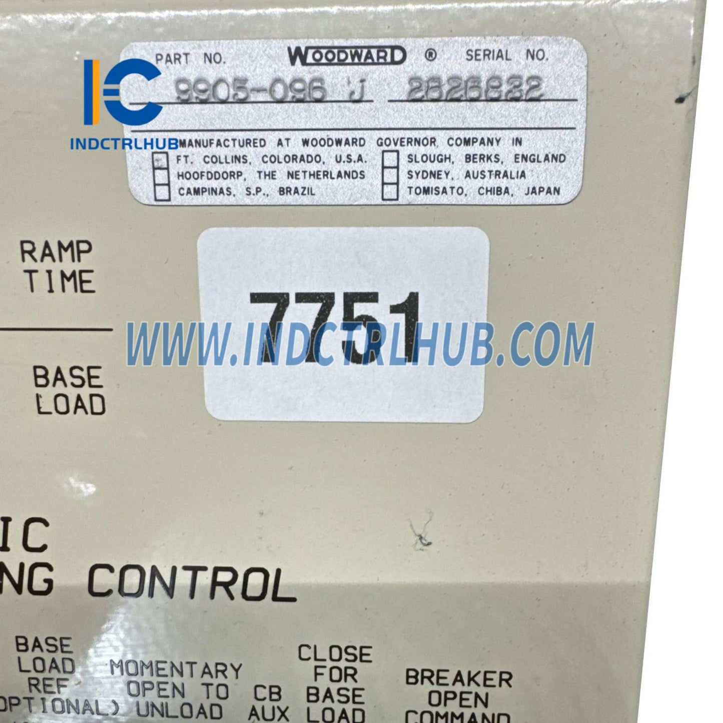 Woodward 9905-096 AGLC Automatic Generator Loading Control
