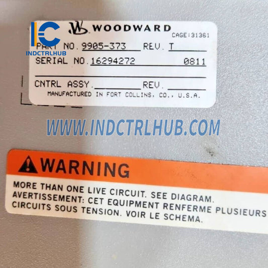 Woodward 9905-373 DSLC Sincronizador Digital y Control de Carga