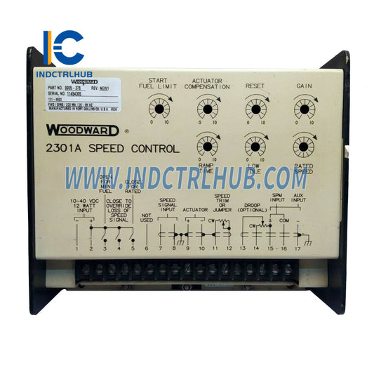 Woodward 9905-376 2301A Load Sharing and Speed Control