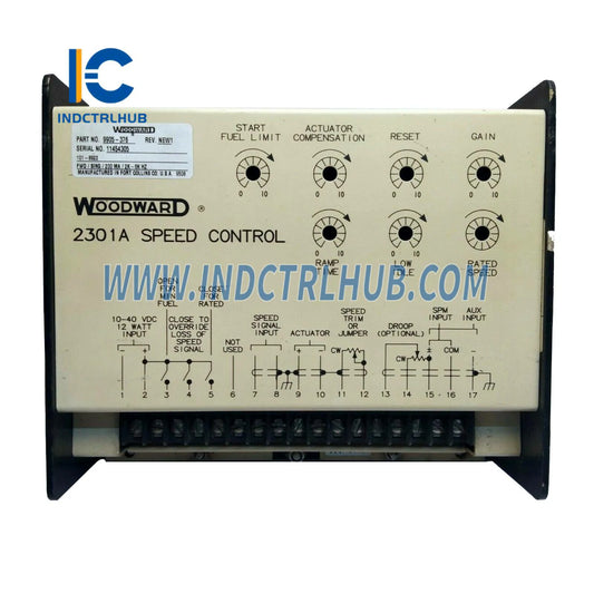 Woodward 9905-376 2301A Yuk taqsimlash va tezlik nazorati