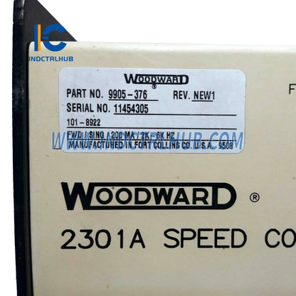 Woodward 9905-376 2301A Load Sharing and Speed Control