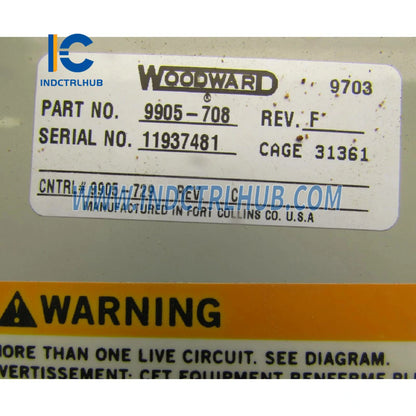 Woodward 9905-708 Digitalni sinhronizator i kontrola opterećenja