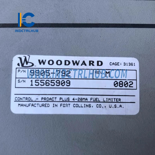 Woodward 9905-792 505 Digital Turbine Control