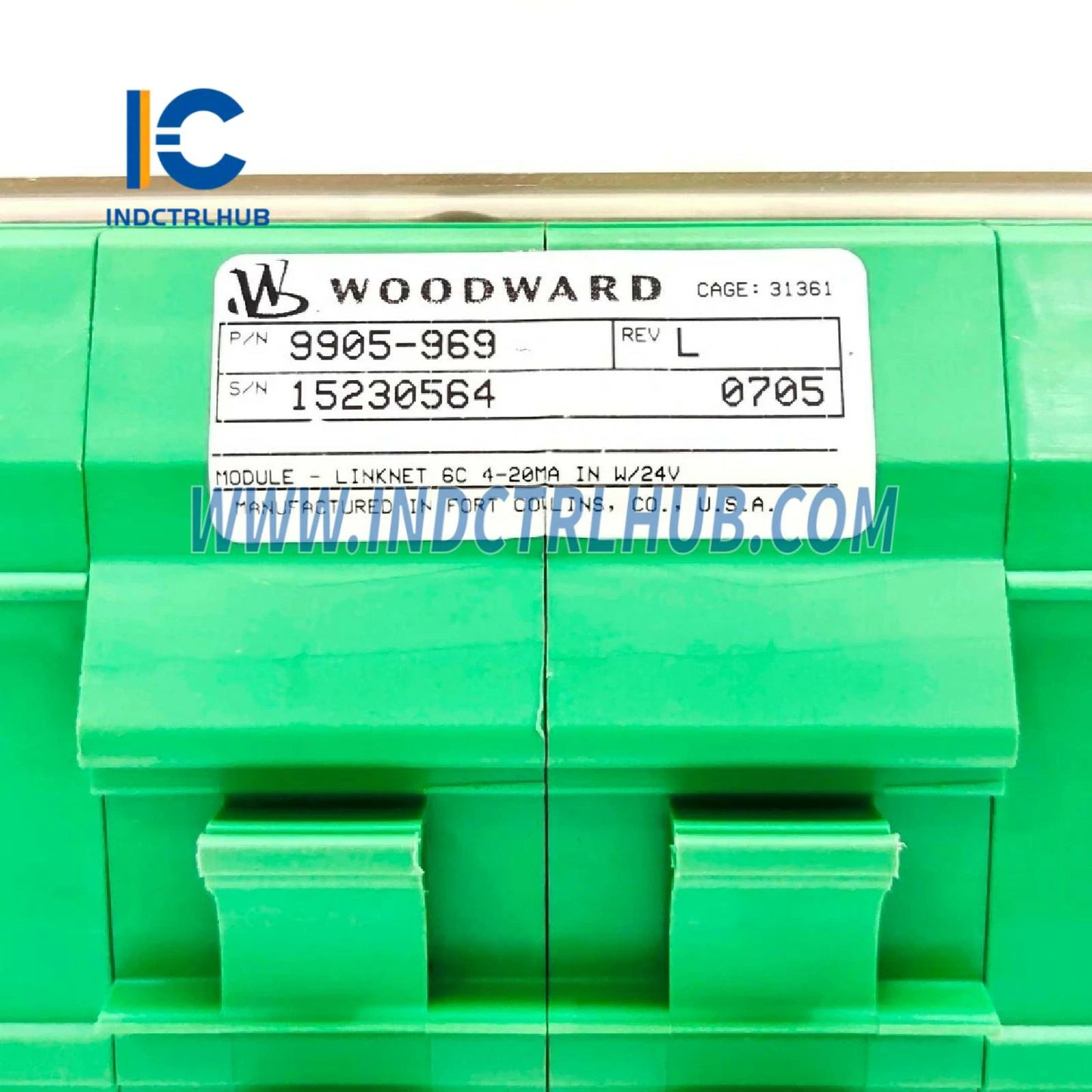 מודול כניסה אנלוגית 6 ערוצים Woodward 9905-969 LinkNet
