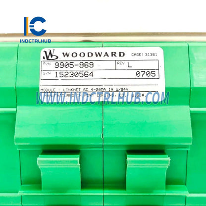 מודול כניסה אנלוגית 6 ערוצים Woodward 9905-969 LinkNet