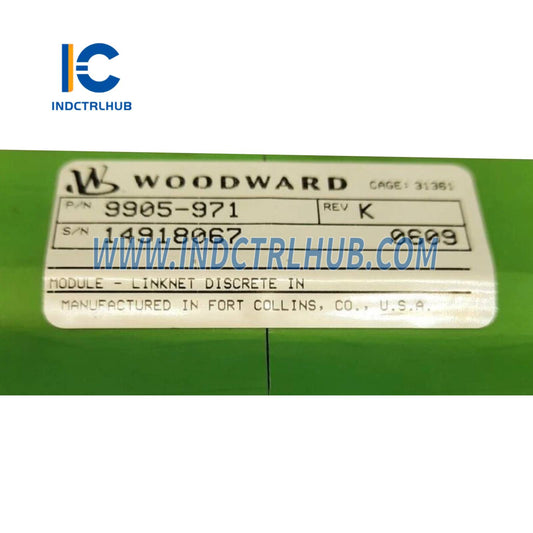 Woodward 9905-971 Rev(K) Módulo de Entrada Discreta de 16 Canales LINKnet
