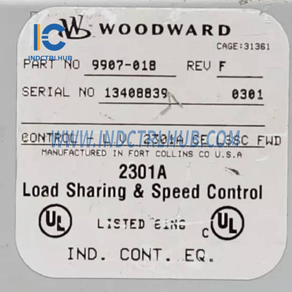 Woodward 9907-018 2301A Yük Paylaşımı ve Hız Kontrolü