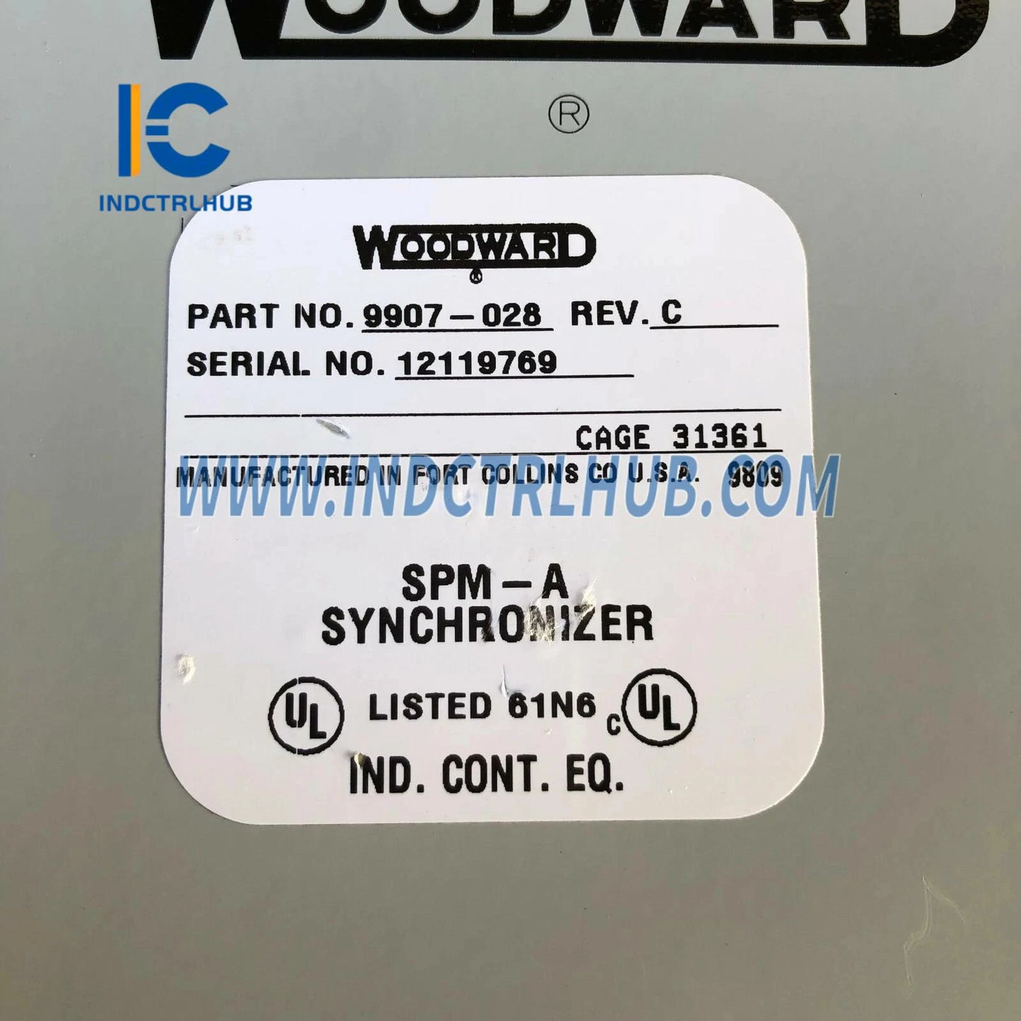 Woodward 9907-028 REV C SPM-A Synchronizer