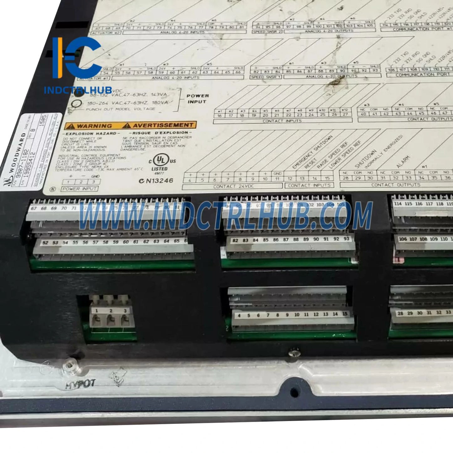 وودوارد 9907-1182 REV B EasyGen-3200-5 تحكم مجموعة المولدات