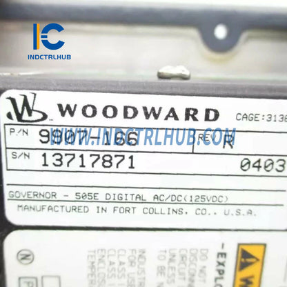 Woodward 9907-166 505E Digitale Reguleerder