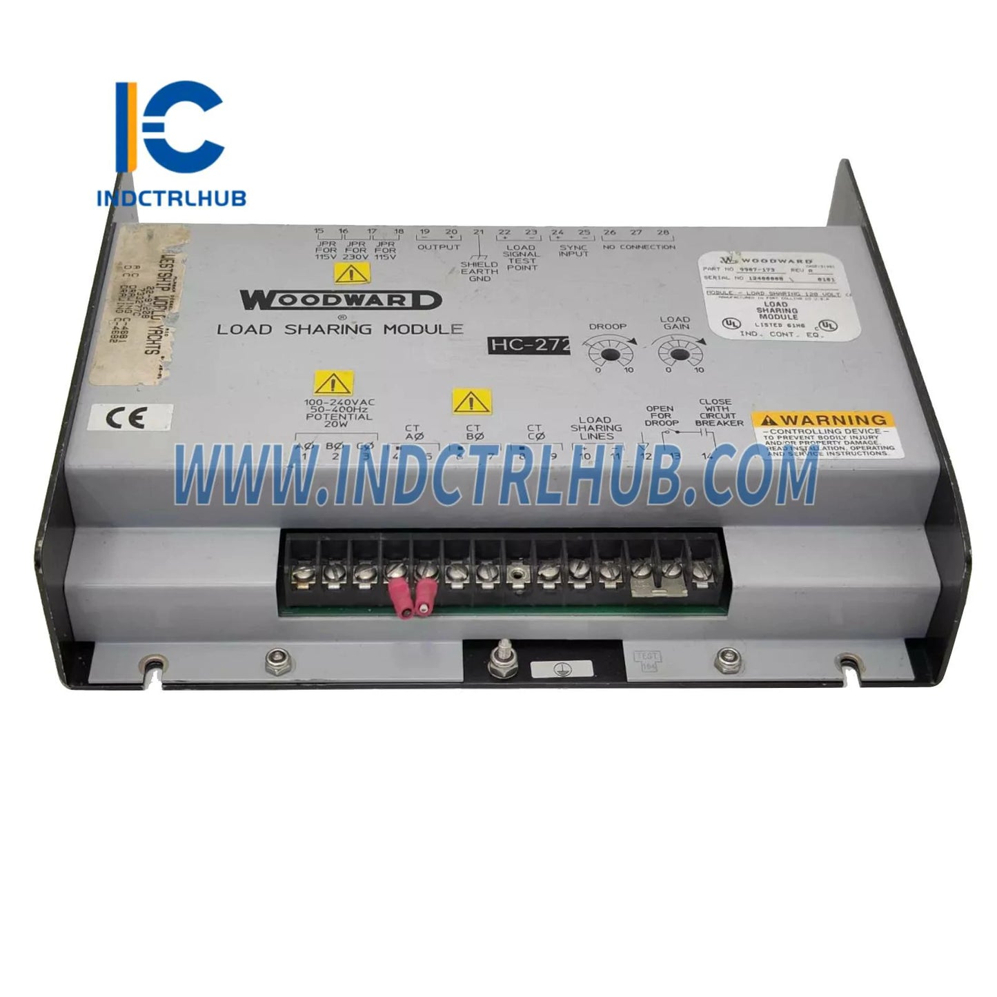 Woodward 9907-173 2301D-ST Digitale Lastverteilung und Drehzahlregelung