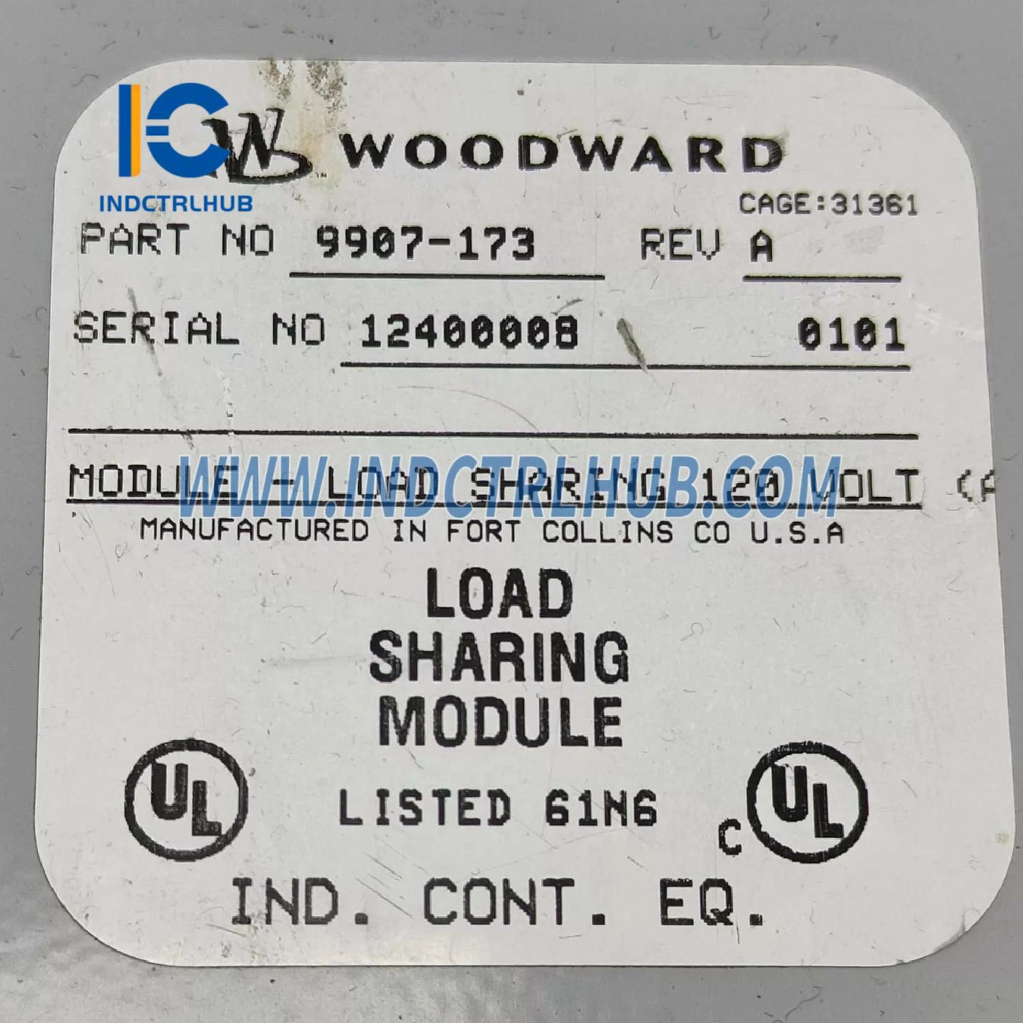 Woodward 9907-173 2301D-ST Digitale Lastverteilung und Drehzahlregelung