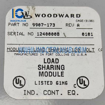 Woodward 9907-173 2301D-ST Digitale Lastverteilung und Drehzahlregelung