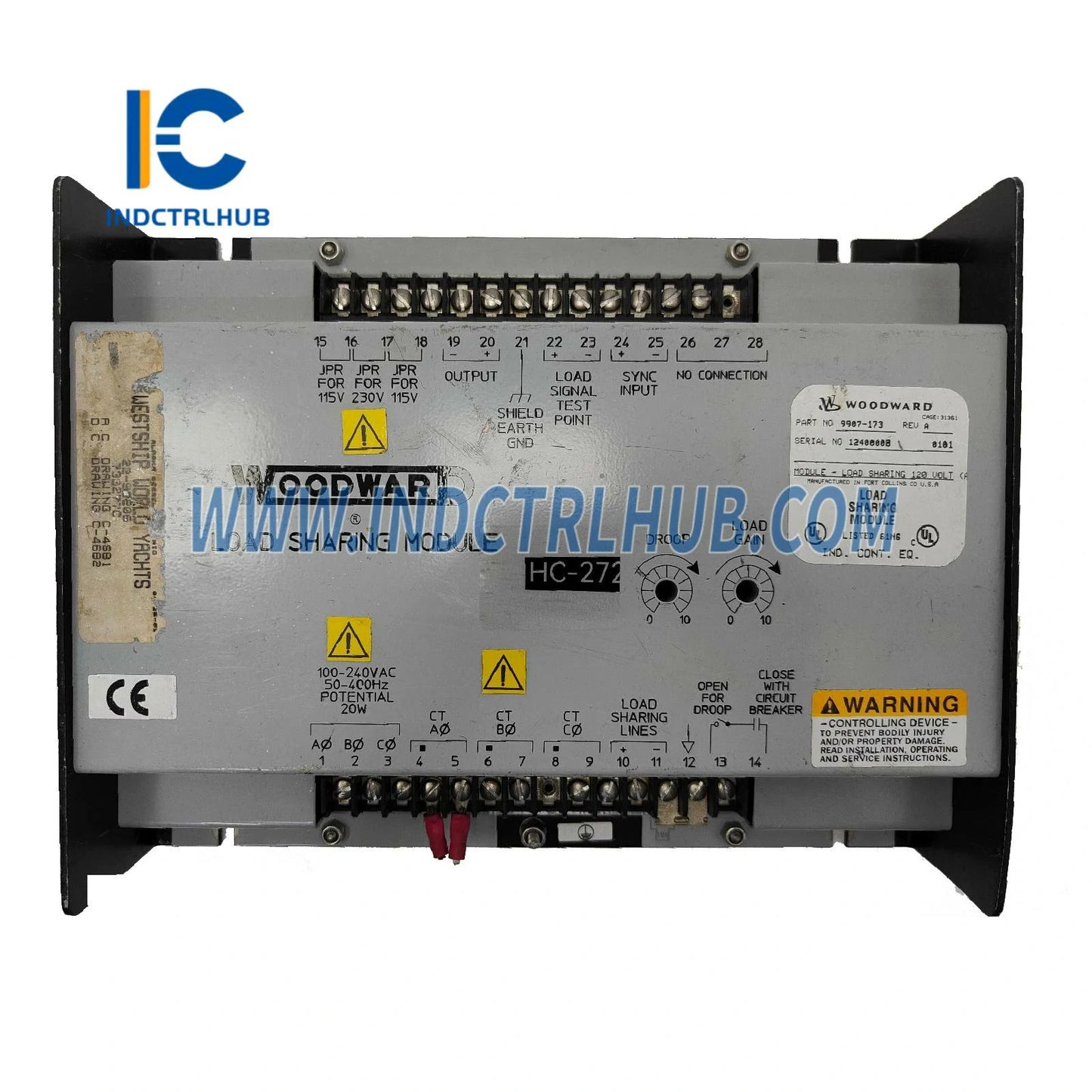 Woodward 9907-175/A 2301D-ST Цифровое распределение нагрузки