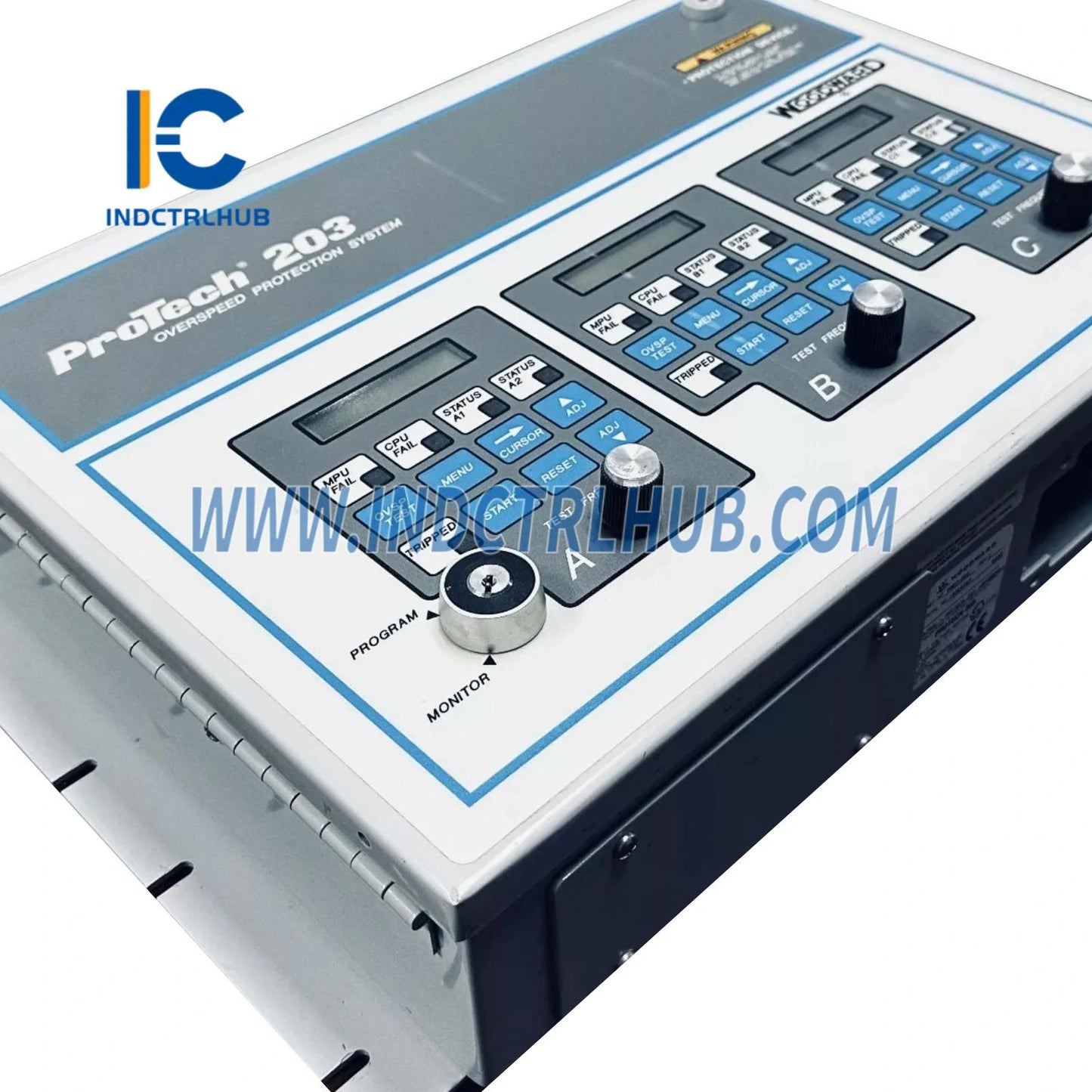 نظام حماية زيادة السرعة Woodward 9907-345 ProTech 203