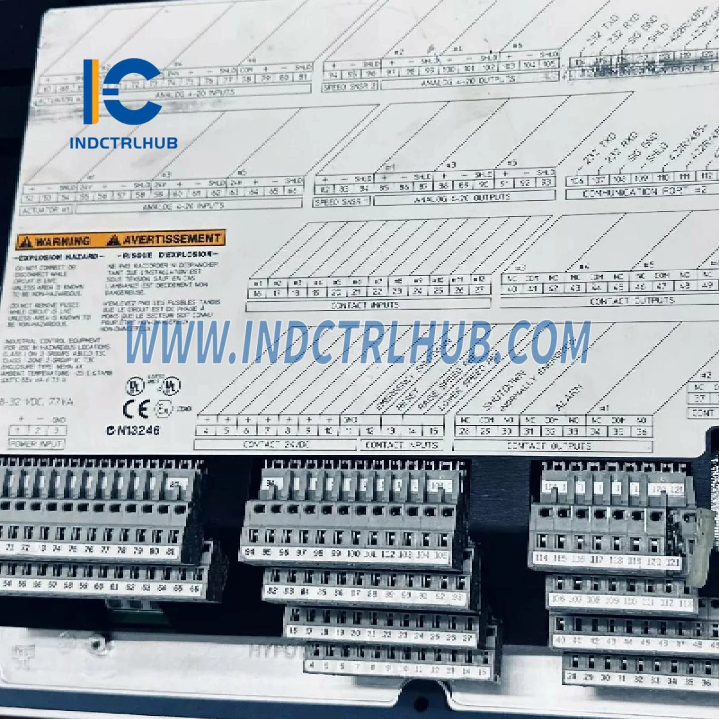 نظام حماية زيادة السرعة Woodward 9907-827 ProTech 203