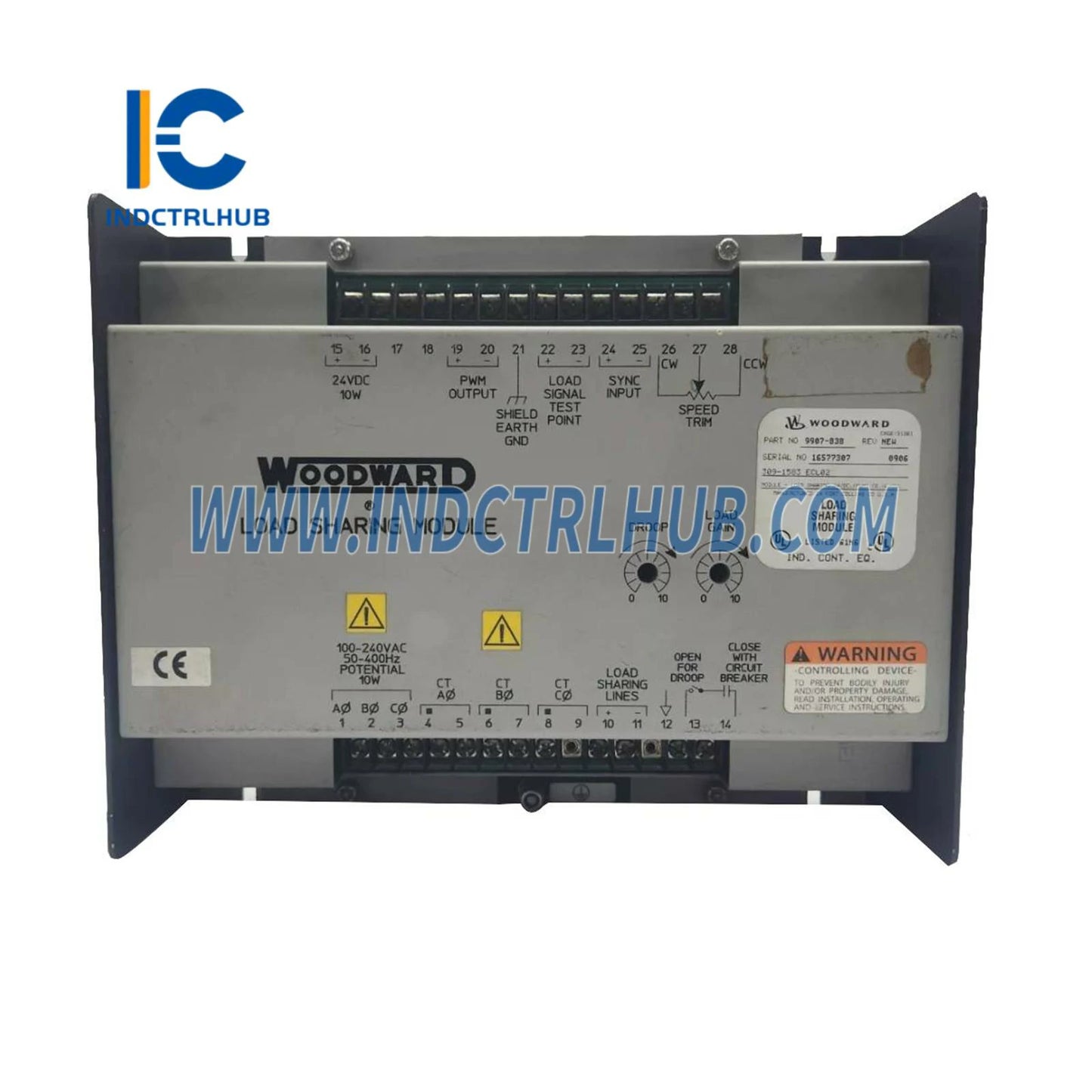 Woodward 9907-838 Lasdelingmodule