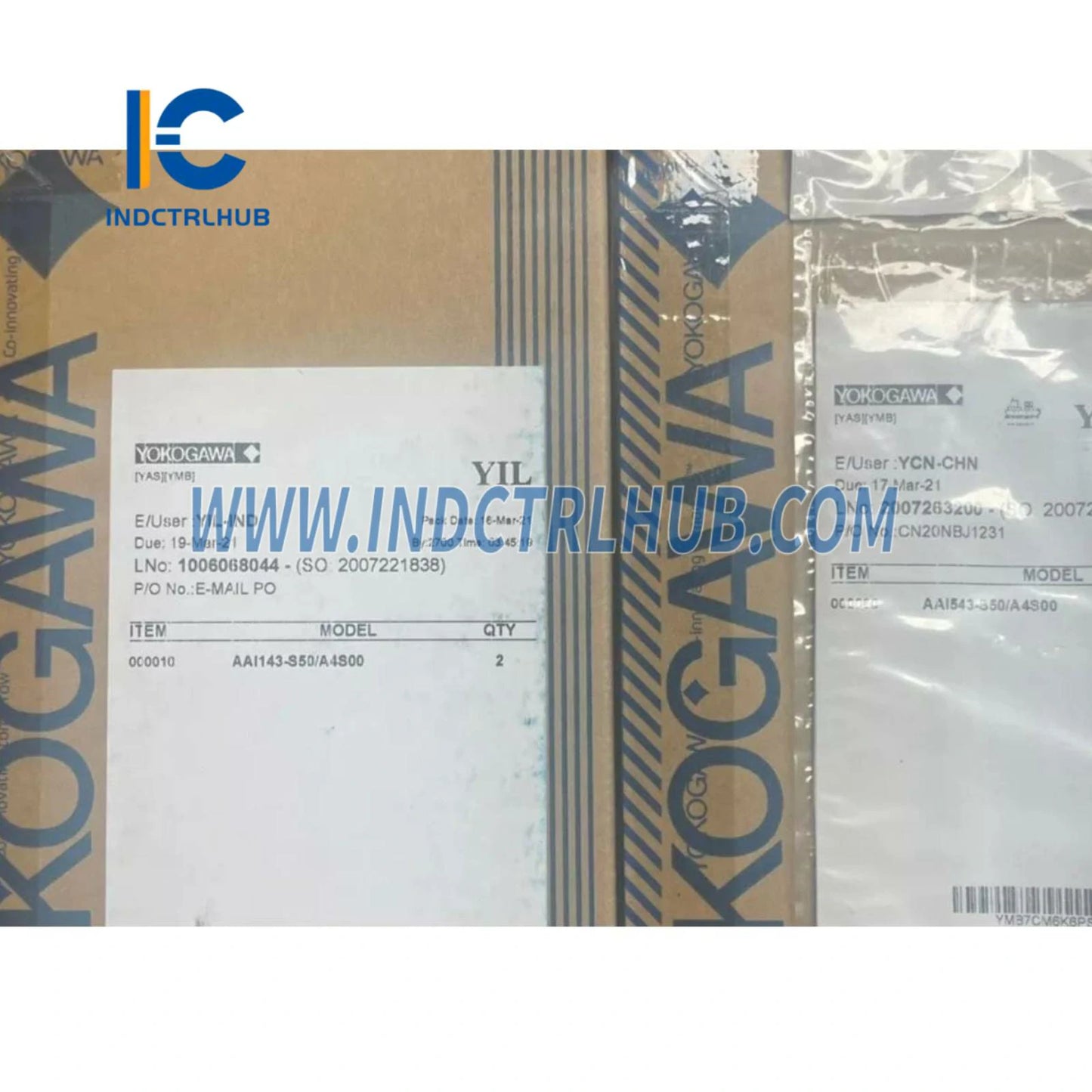 Yokogawa AAI143-S53/A4S00 Analógový vstupný modul