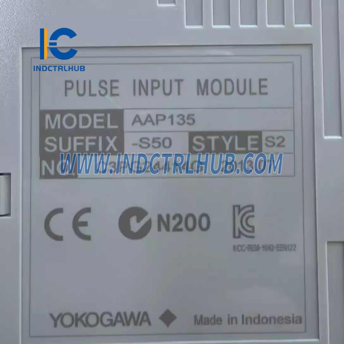Yokogawa AAP135-S50/13S00 Pulse Input Module