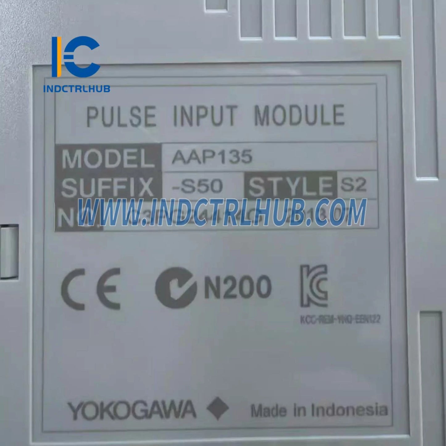 Yokogawa AAP135-S50/K4A00 Module d'entrée impulsionnelle