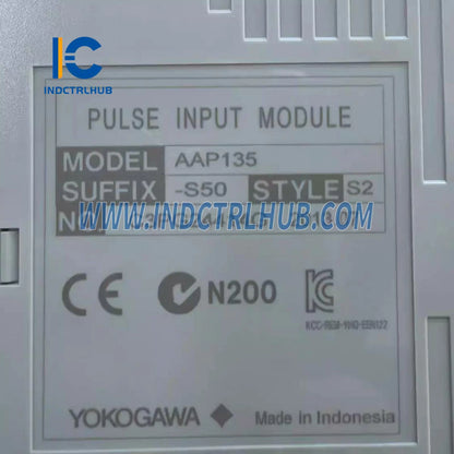 Yokogawa AAP135-S50/K4A00 Module d'entrée impulsionnelle