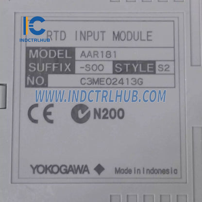 ماژول ورودی RTD مدل Yokogawa AAR181-S00 S2
