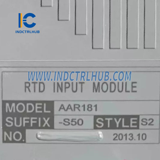 Yokogawa AAR181-S50 RTD Modul Input RTD Terisolasi 12-Kanal
