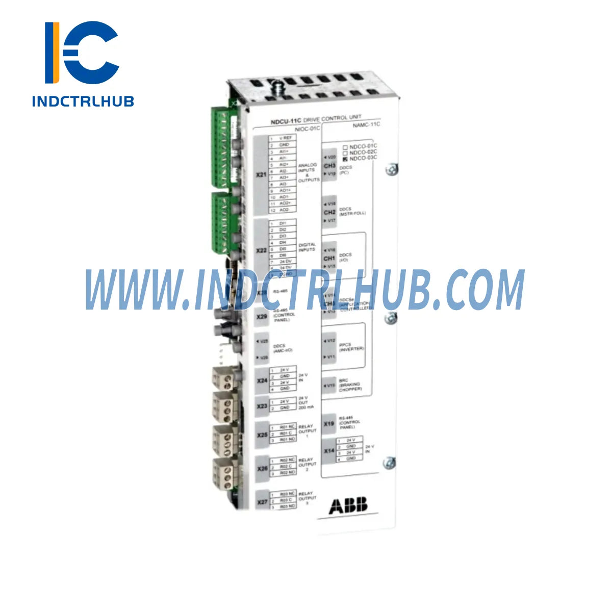 ABB NDCU-11CK 64053868B Original Sanoat Zaxira Qismi | ACS600 Seriyasi Mos Kelyapti