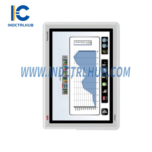 לוח מגע תעשייתי ABB PP883 | ממשק מפעיל HMI