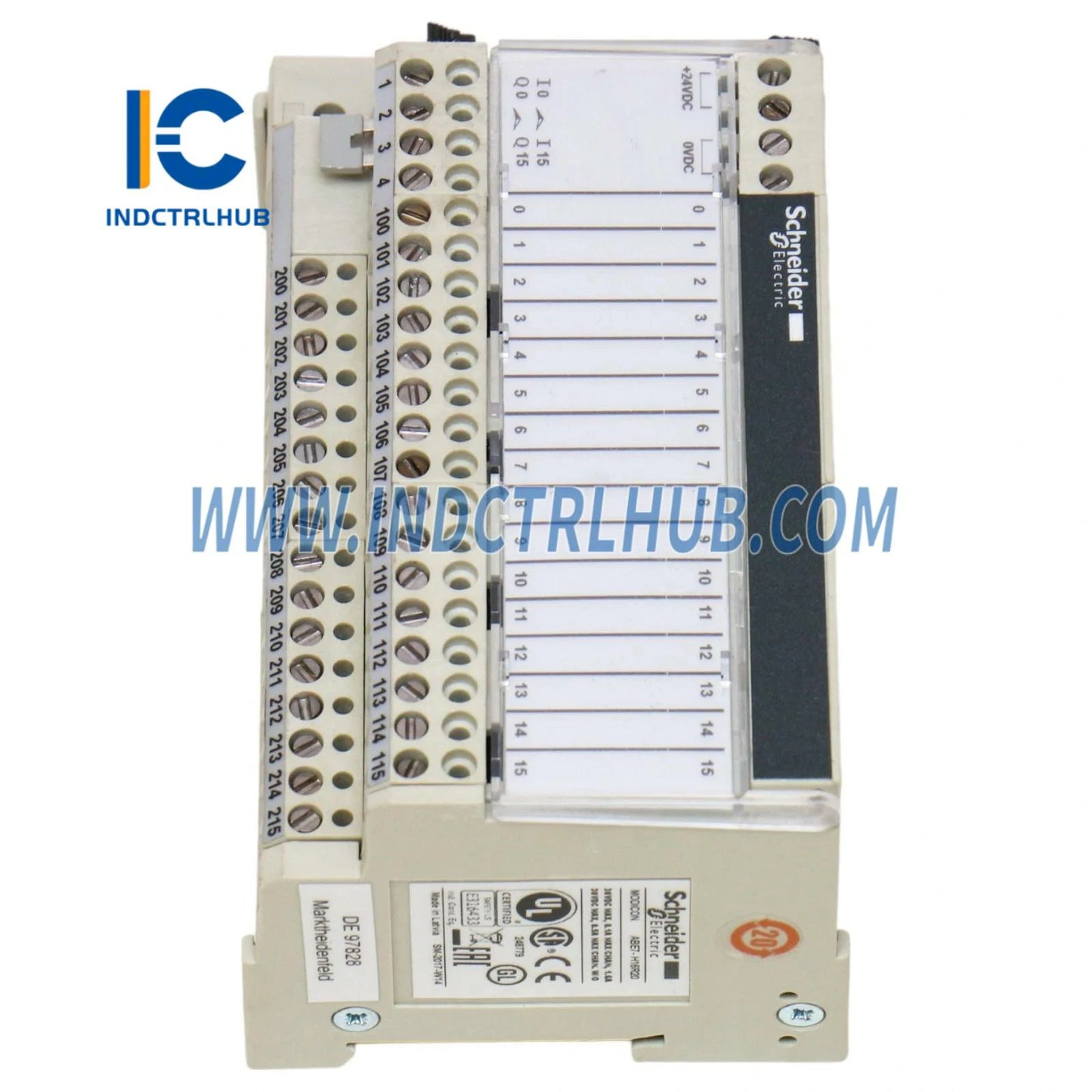 Schneider ABE7H16R20 pasīvā diskrētā I/O apakšbāze