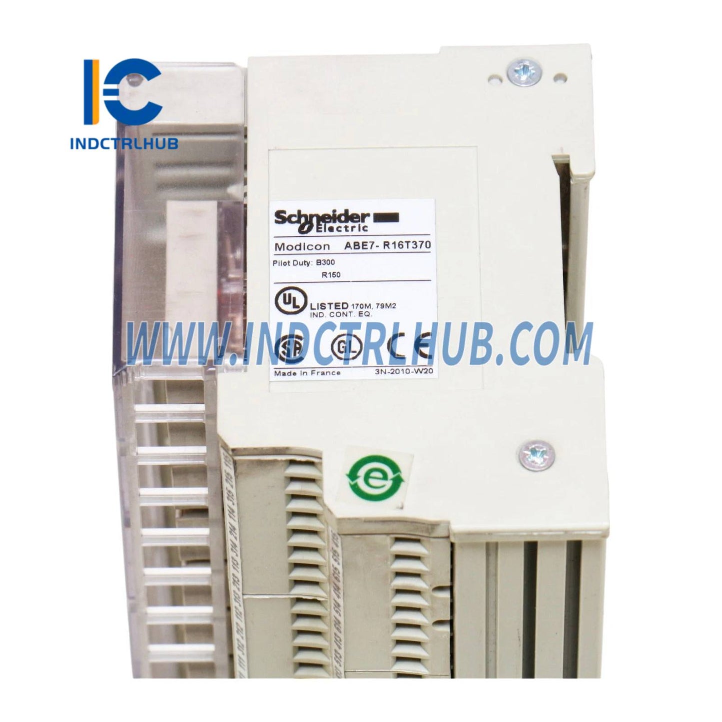 Schneider ABE7R16T370 Sub-base dengan relay elektromekanis plug-in