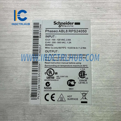 Schneider ABL8RPS24050 Regulated switch power supply