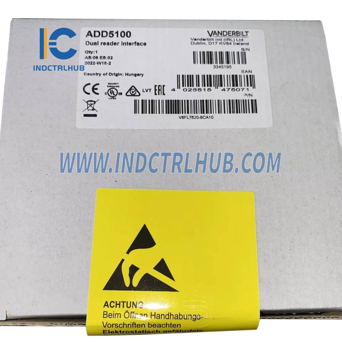 ADD5100 6FL7820-8CA10 | SIEMENS  DUAL READER INTERFACE MODULE