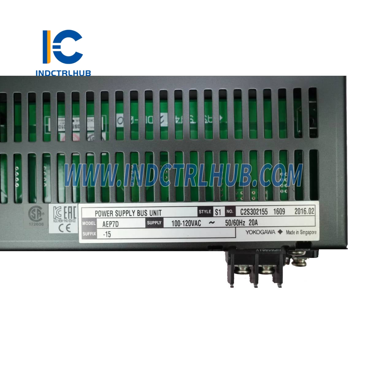وحدة حافلة إمداد الطاقة الأساسية Yokogawa AEP7D-15