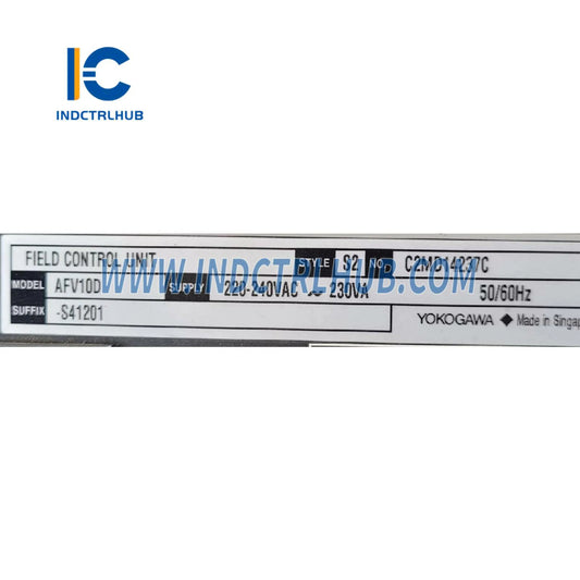 Yokogawa AFV10D-S41201 S2 Dubbelveldbeheer-eenheid
