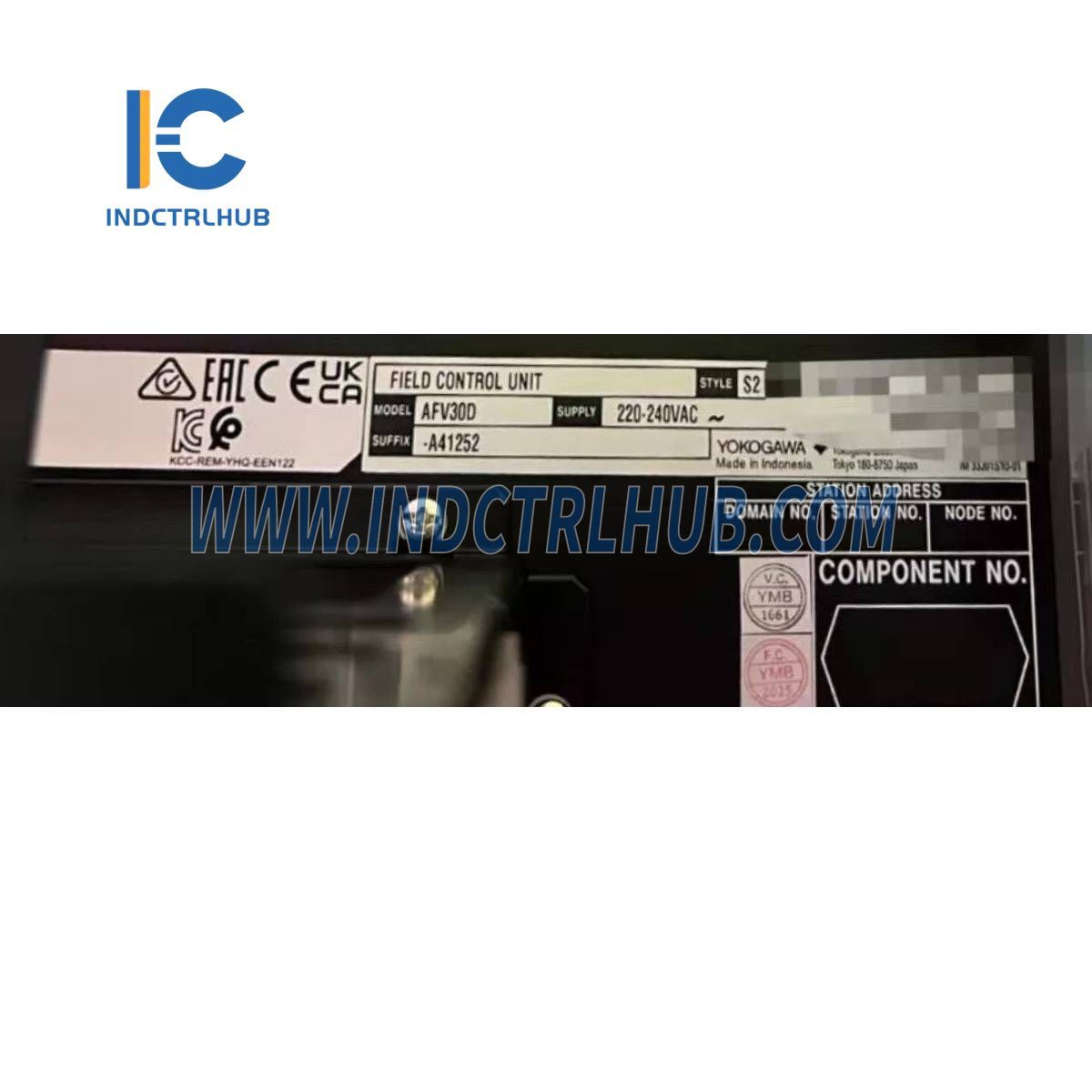 YOKOGAWA AFV30D-A41252 Duplexed Field Control Unit