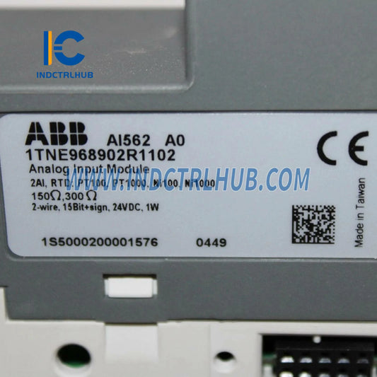ABB AI562 AC500-eCo Thermocouple Input Module - New Component Detail & Interface