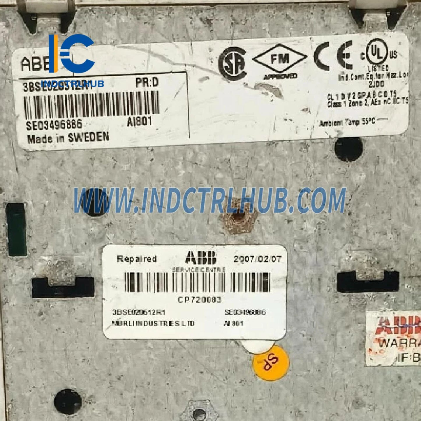 3BSE020512R1 | ABB AI801 مدخل تماثلي 8 قنوات