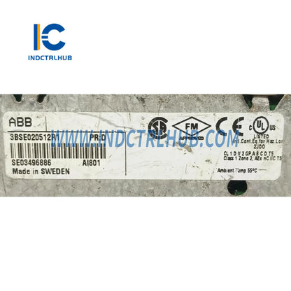 3BSE020512R1 | ABB AI801 مدخل تماثلي 8 قنوات