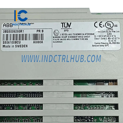AI880A ABB Analog Input Module 8-Channel System 800xA S800 I/O