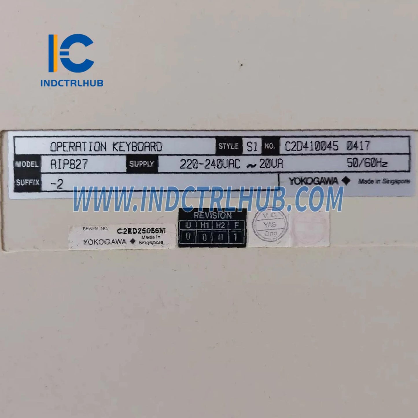 YOKOGAWA AIP827-2 S1 USB клавиатура за управление