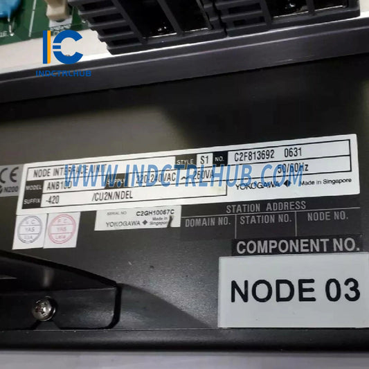 Yokogawa ANB10D-420/CU2N/NDEL Dubl-reduntant ESB avtobus uchun tugun birligi