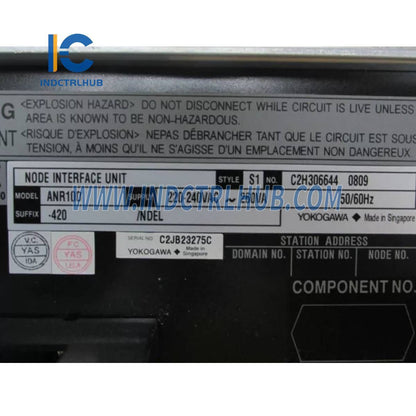 Yokogawa ANR10D-420/ATDOC/NDEL Node Unit for Dual-Redundant ER Bus