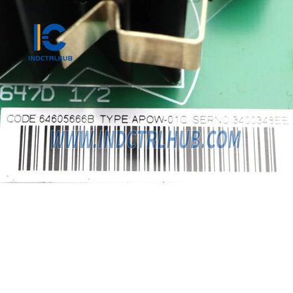 ABB APOW-01C POWER SUPPLY BRD APOW-01C