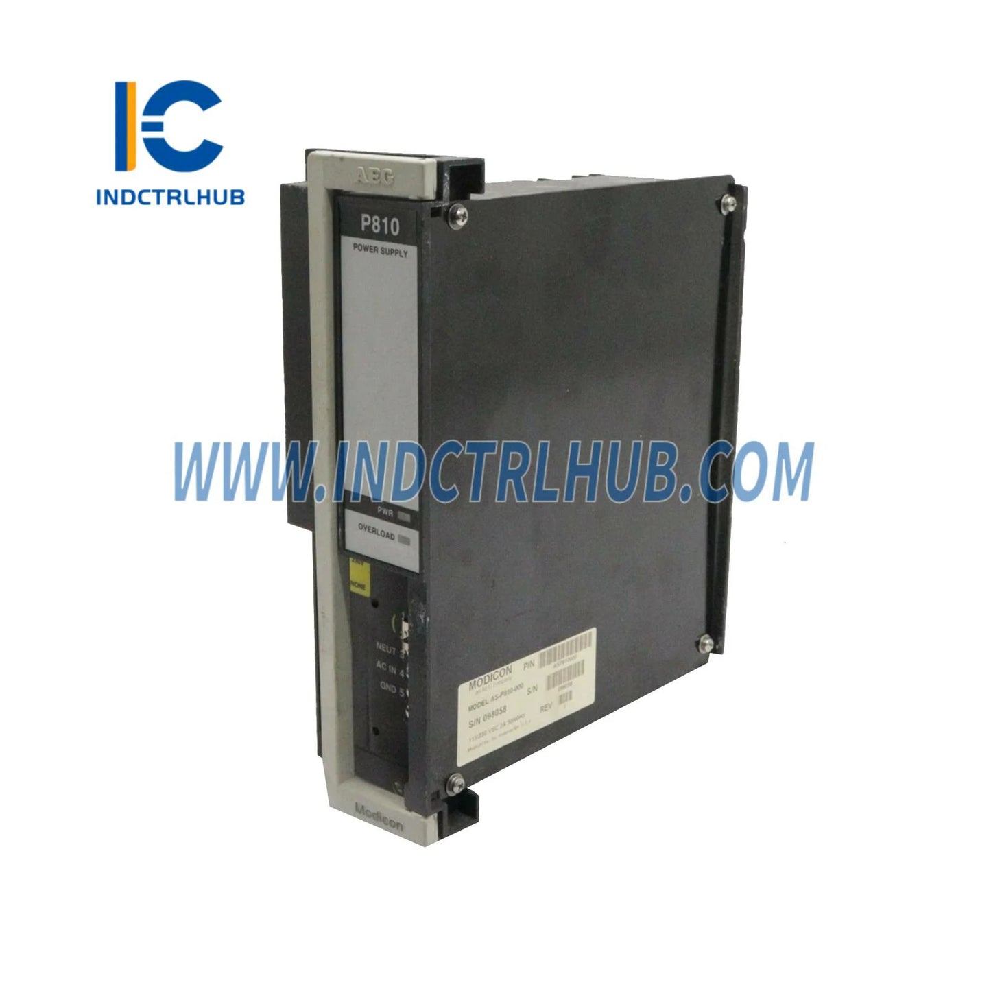 Schneider AS-P810-000 Modicon 800IO AC Quvvat Manbai