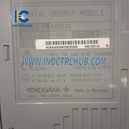 Yokogawa ASD533-S00 8-kanalni, izolovani digitalni izlazni modul