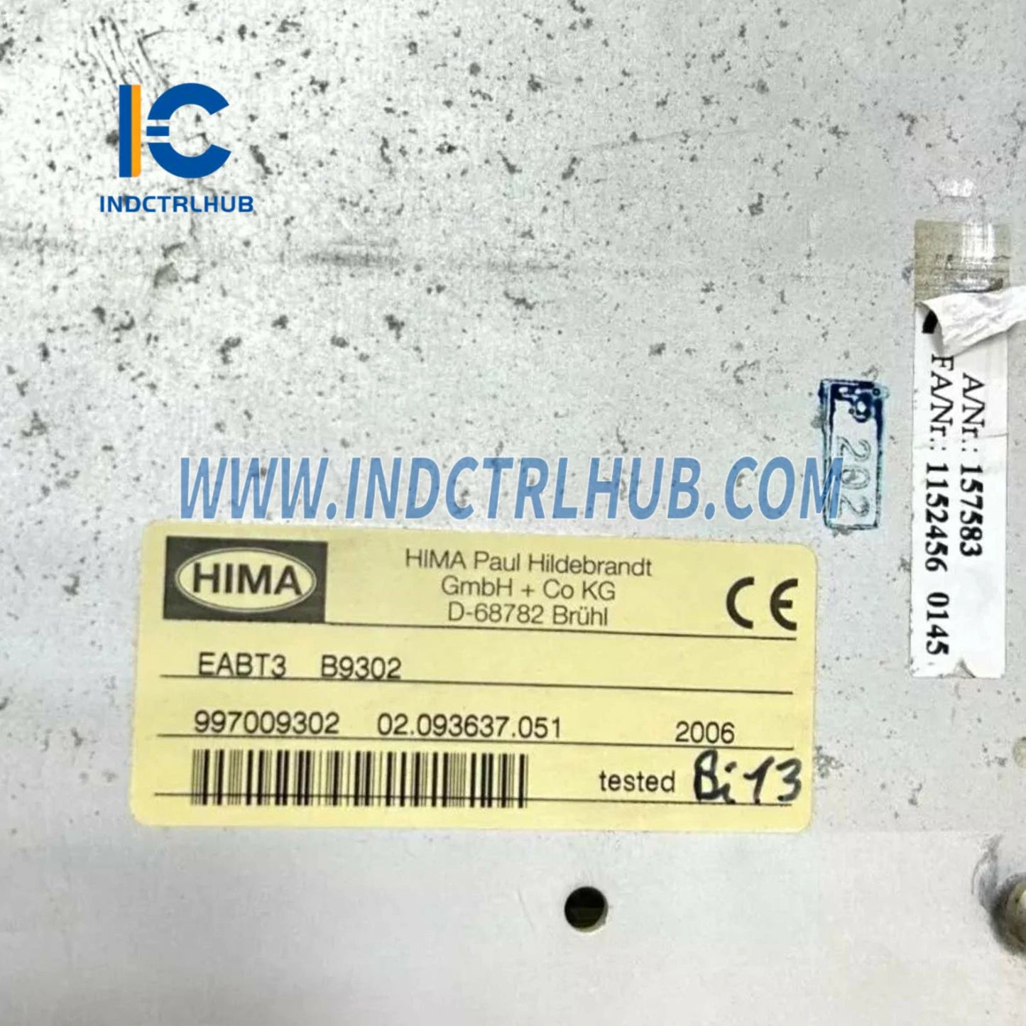 HIMA B9302-1 tápegység modul