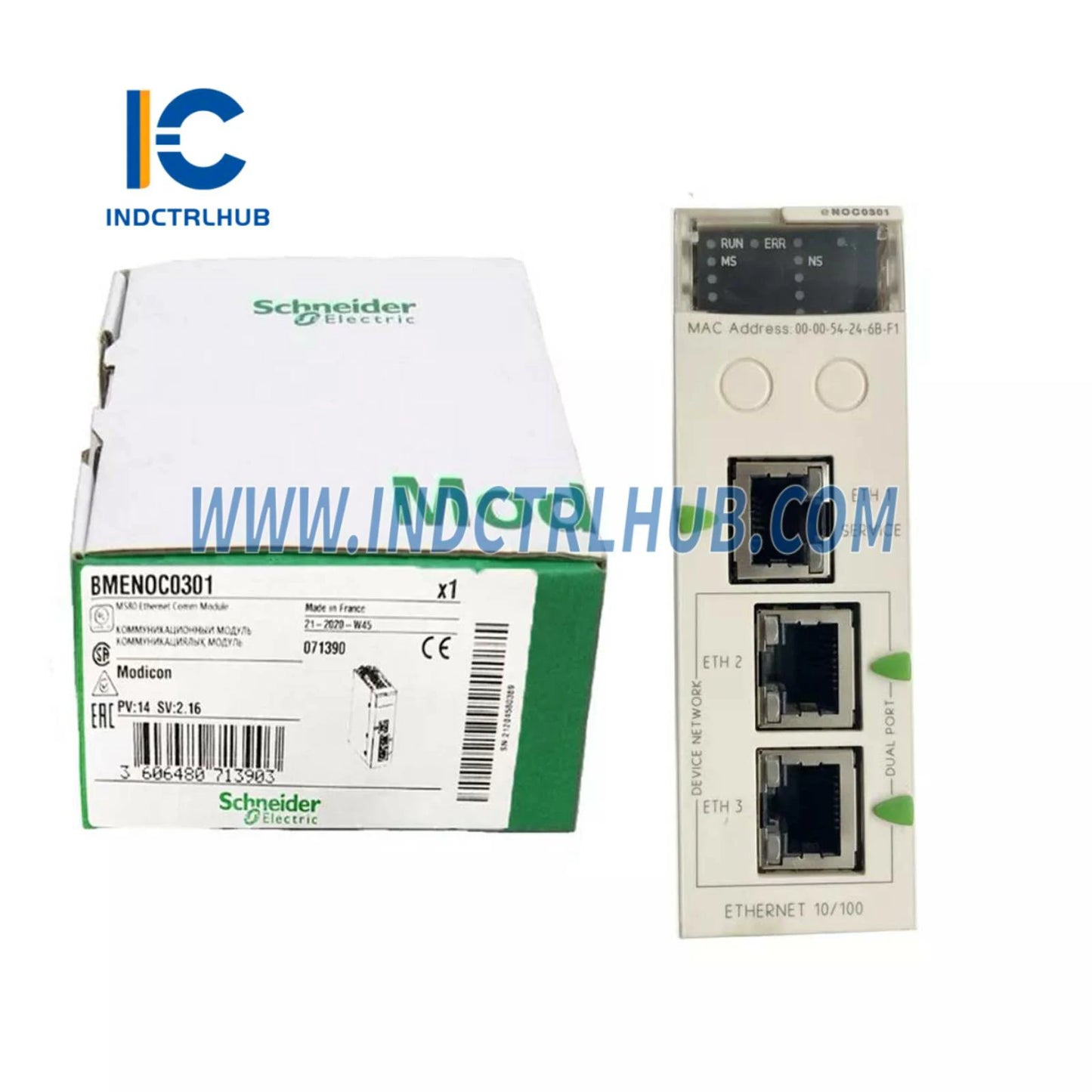 Schneider BMENOC0301 aloqa moduli